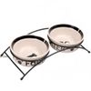 Set de comederos Eat on Feet con soporte