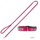 Set Hunter: Collar + correa Rocky petit rosa