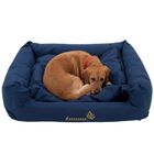 SnooZzze Dog Bed & Cushion - Blue