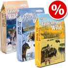 Taste of the Wild -kokeilupakkaus 3 x 6,8 kg