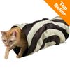 Tunnel à bruissement pour chat Crunch