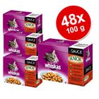 Výhodné balenie Whiskas Senior kapsičky 48 x 100 g