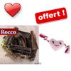 Viande séchée Rocco 5 kg + jouet Cœur souriant offert