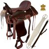 Westernsattel Set aus Leder
