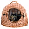 Wicker Cat Basket