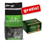 World's Best Cat podstielka + Applaws Selection zdarma!