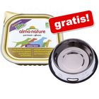 18 x 300 g Almo Nature Daily Menu Bio + Ciotola gratis!