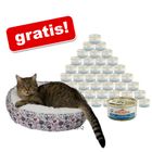 48 x 70 g Almo Nature + Kuschelbett Wildflower gratis!