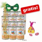 12 x 140 g Almo Nature + Spielzeug Dotty Triangel gratis!