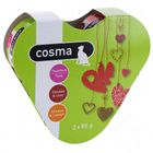 3 x 85 g Cofanetto Cuore Cosma