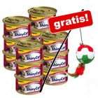 12 x 85 g Gimpet ShinyCat + Lenza gioco Italia gratis!