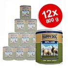 12 x 800 g Happy Dog Pur