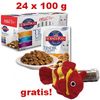 24 x 100 g Hill's Feline Buste + Pesciolino gratis!