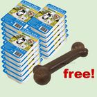 24 x 390 g Naturediet Dog Food + Deer Dentabone Free!