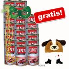 24 x 400 g Rinti Pur Kennerfleisch + Doctor Dog gratis!