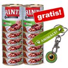 12 x 800 g Rinti Pur + Set accessori zooplus gratis!