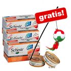 18 x 50 g Schesir Small Natural + Lenza gioco Italia gratis!