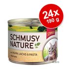 24x190 g Schmusy Nature
