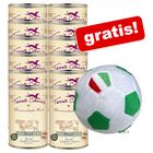 12 x 400 g Terra Canis + Palla Italia in peluche gratis!