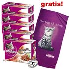 60 x 85 g Whiskas Mmmmm Saszetki + ręcznik  Whiskas gratis!