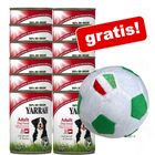 12 x 405 g Yarrah Bio + Palla Italia in peluche gratis!