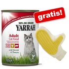 12 x 405 g Yarrah Bocconcini BIO + Guanto gratis!