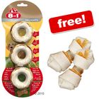 3 x 8in1 Meaty Rings + Two XS 8in1 Delights Chicken Free!