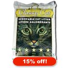 2 x 15 kg Classy Cat Litter - Save 15%