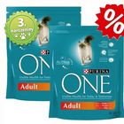 2 x 1,5 kg Purina ONE - druhé balení za poloviční cenu