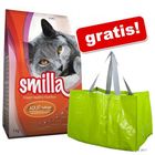 2 x 4 kg Smilla Tørfoder + zooplus XXL-shopper gratis!