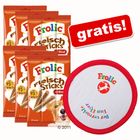 6 x 3 ks snacků Frolic + frisbee pro psy zdarma!