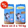 2 x 14 Tigerino Nuggies Cat Litter