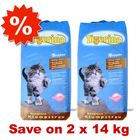 2 x 14 Tigerino Nuggies Cat Litter