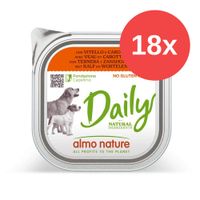 Almo Nature Daily 18 x 300 g Alimento umido per cane