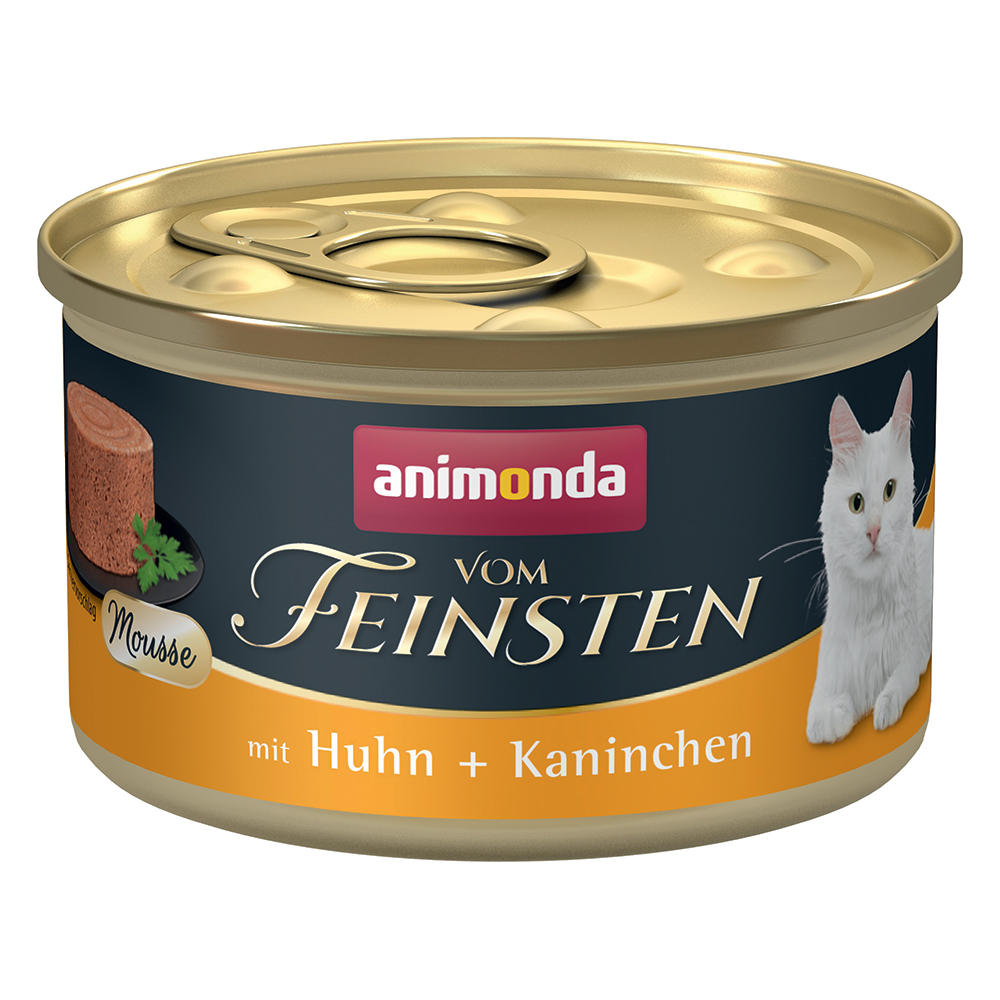 Fotografie produktu: Výhodné balení animonda Vom Feinsten Adult 24 x 85 g  - kuřecí a tuňák