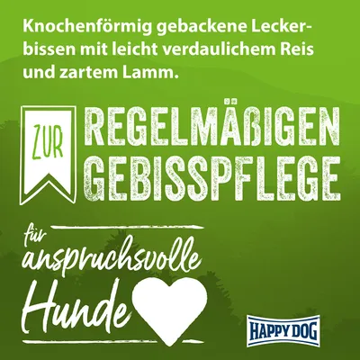 Happy Dog NaturCroq Knochen mit Lamm & Reis - 5 kg