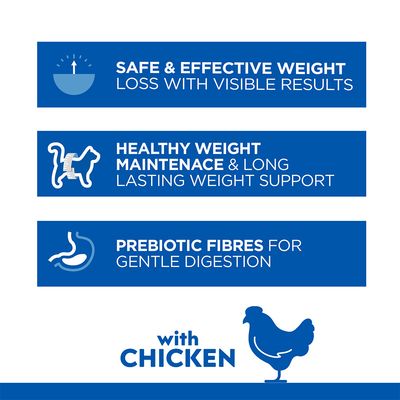 Hill's Science Plan Perfect Weight Adult 1+ with Chicken - 7kg