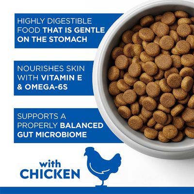 Hill's Science Plan Sensitive Stomach & Skin Adult 1 + Medium with Chicken - 14kg