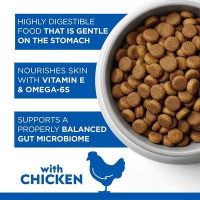 Hill's Science Plan Sensitive Stomach & Skin Adult 1 + Medium with Chicken - 14kg