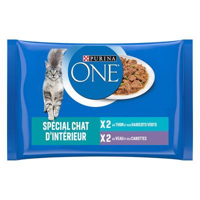 PURINA ONE Indoor Cat 8 x 85g