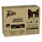 Megapack Felix Classic Pouches 80 x 85 g Fisch & Fleisch Mixpaket (4 Sorten)
