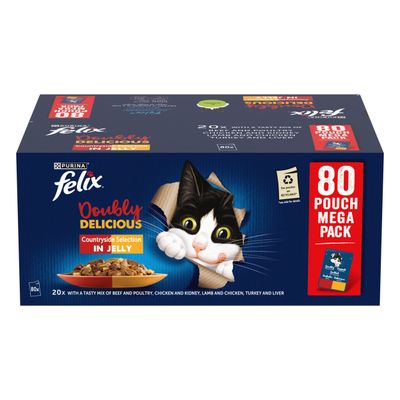 Felix As Good As It Looks Jumbo Pack 80 x 85g