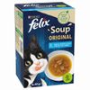 Felix Soup 6 x 48 g sopa para gatos Variedades del mar