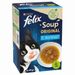 Felix Soup 6 x 48 g sopa para gatos Variedades del mar