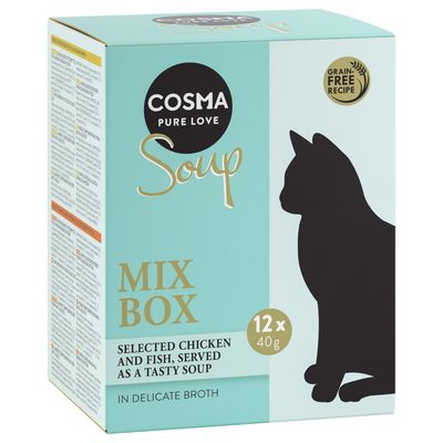 Cosma Soup Saver Pack 24 x 40g Mix 1 (4 Varieties)