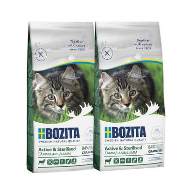 Croquettes Bozita pour chat ou chaton 2 x 2 kg : 15 % de remise !