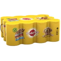 Pedigree Adult Selection Multipack 12 x 400g - Meat Selection in Loaf (Beef, Chicken & Lamb)