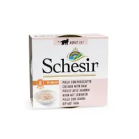 Schesir in Salsa naturale 24 x 70 g - Pollo con Prosciutto