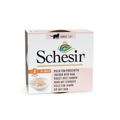 Schesir in Salsa naturale 24 x 70 g Pollo con Prosciutto