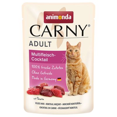 animonda Carny в  паучове 24 x 85 г мултимесен коктейл